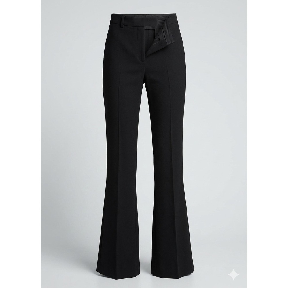 Ralph Lauren Purple Label 290748546001 Women's Black Pleated Dress Pants. Size 2 - Picture 1 of 8